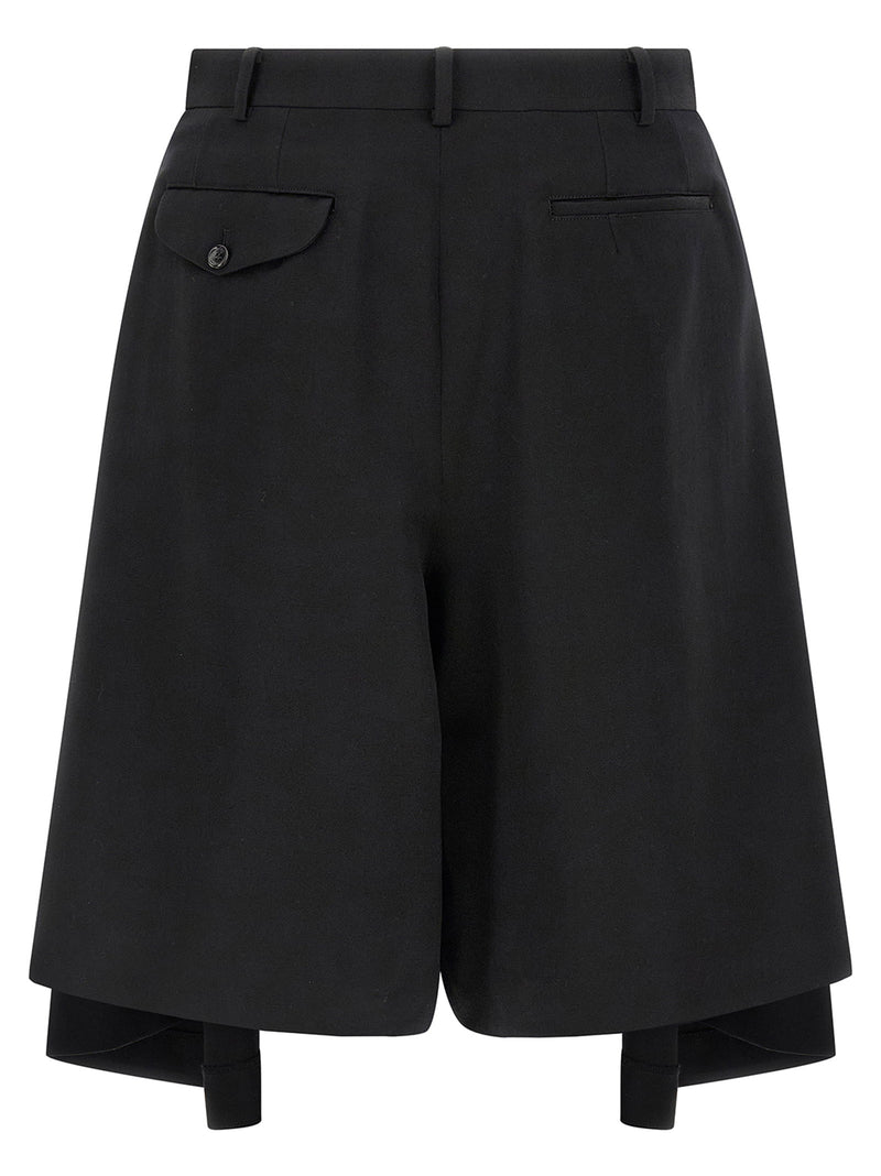 Comme Des Garçons Homme Plus Comme Des Garçons Homme Plus Extra Loose Leg Bermuda Shorts