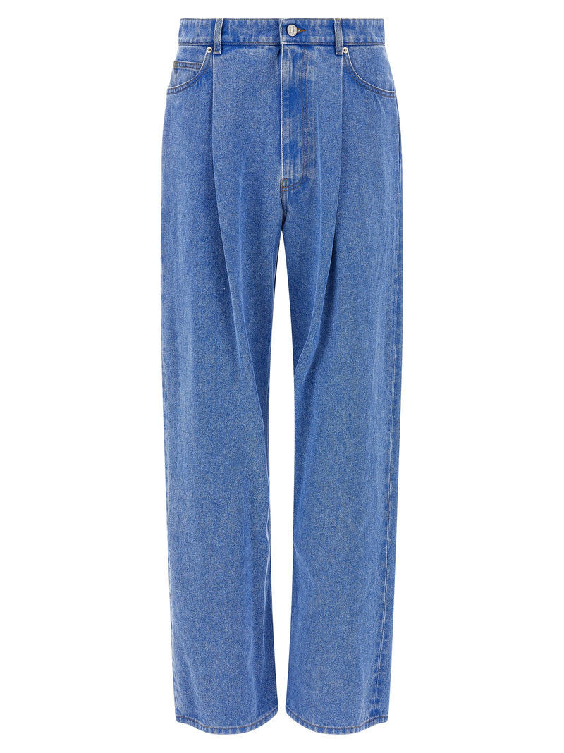 Marni Pleat Jeans | Urbalenti™ NYC