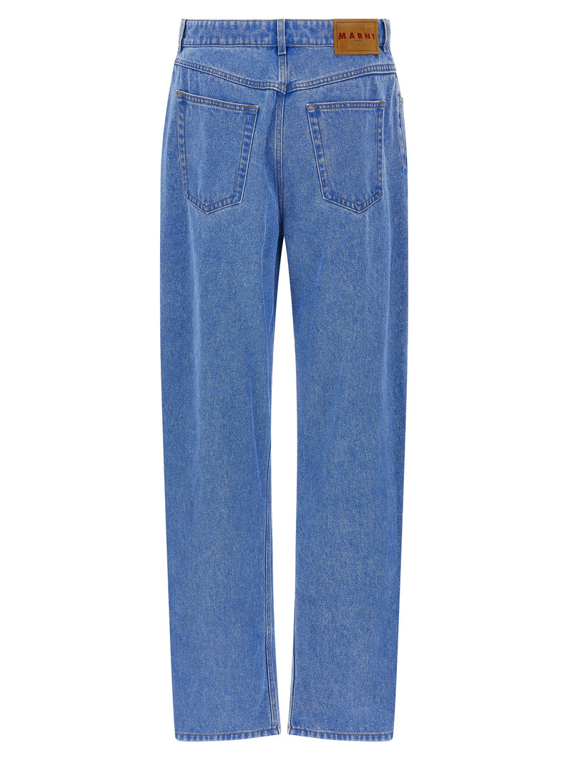 Marni Pleat Jeans | Urbalenti™ NYC