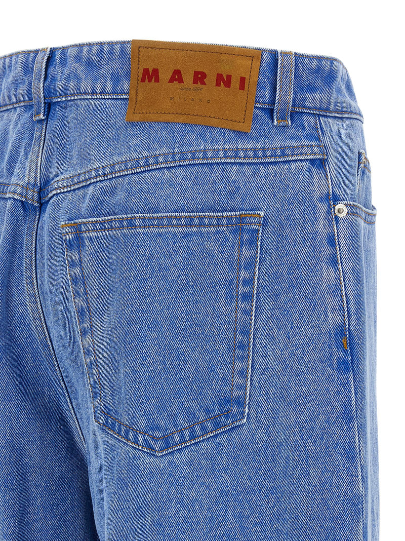 Marni Pleat Jeans | Urbalenti™ NYC