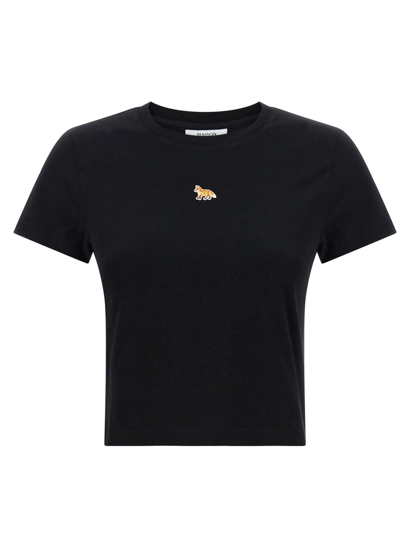 Maison Kitsuné Maison Kitsuné Baby Fox Cropped T-shirt