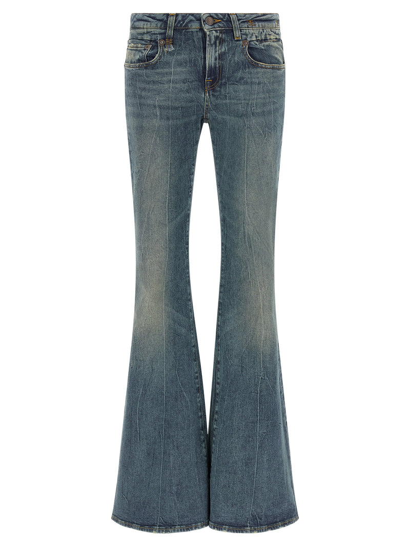 R13 R13 Overflow Boy Flare Jeans