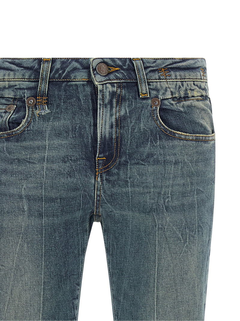 R13 R13 Overflow Boy Flare Jeans