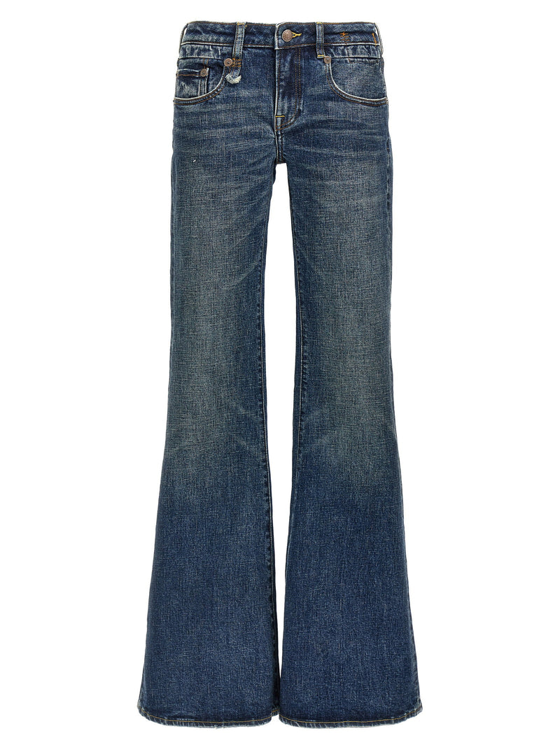 R13 R13 Overflow Boy Flare Jeans