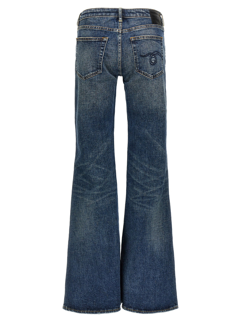 R13 R13 Overflow Boy Flare Jeans