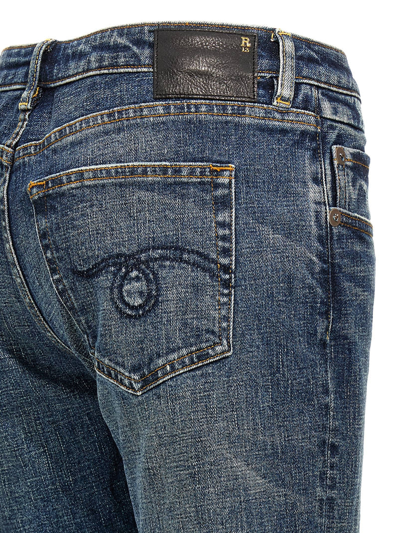 R13 R13 Overflow Boy Flare Jeans