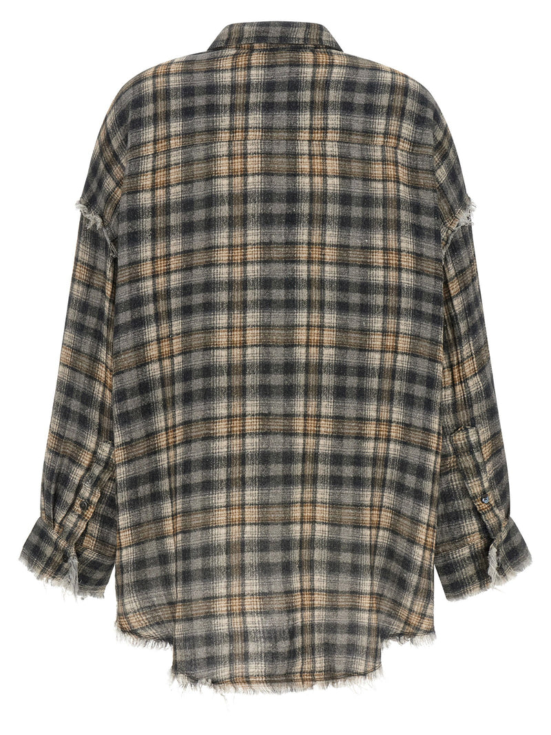 R13 Raw Cut Hem Shirt