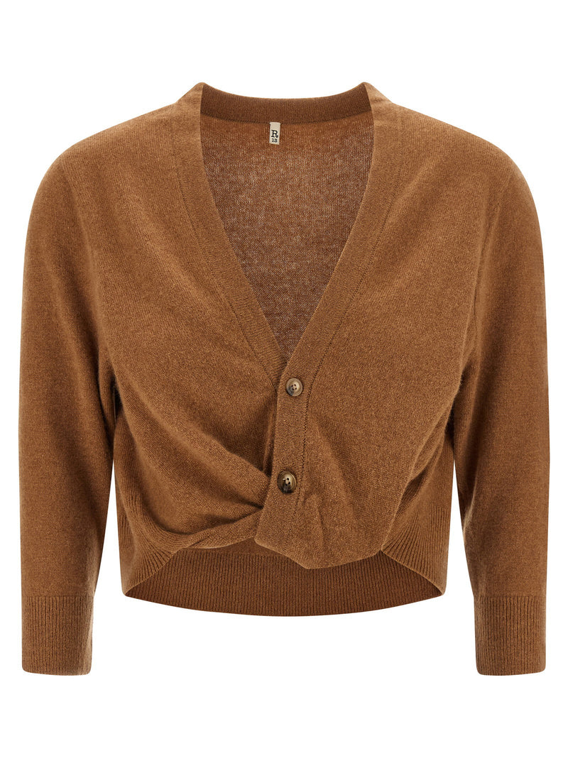 R13 R13 Knot Cardigan