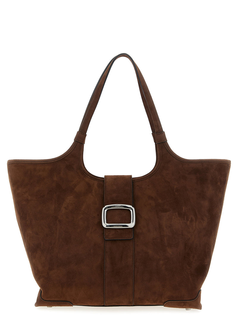 Roger Vivier Roger Vivier Medium Viv Choc Shopping Bag
