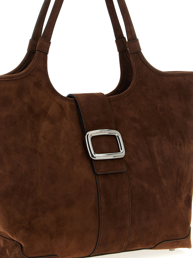 Roger Vivier Roger Vivier Medium Viv Choc Shopping Bag