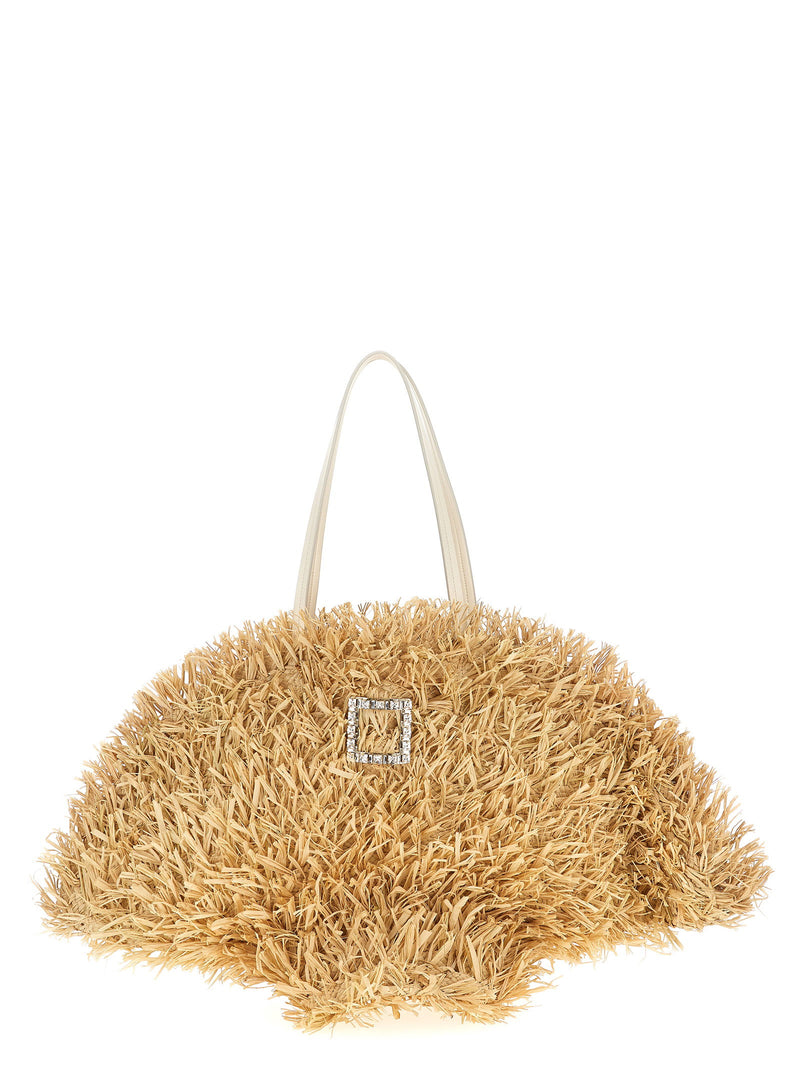 Roger Vivier Roger Vivier Tres Vivier Panier Large Shopping Bag