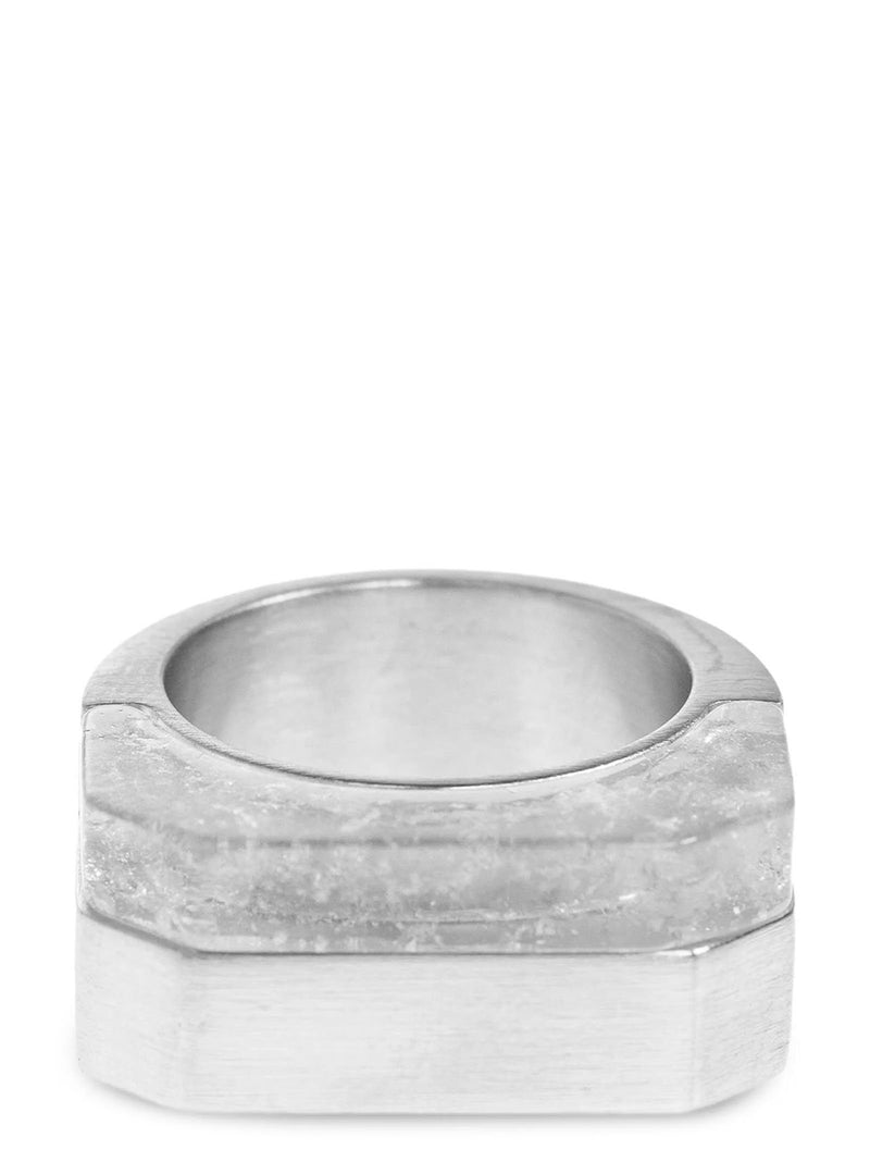 Rick Owens Rick Owens Double Crystal Hollywood Ring