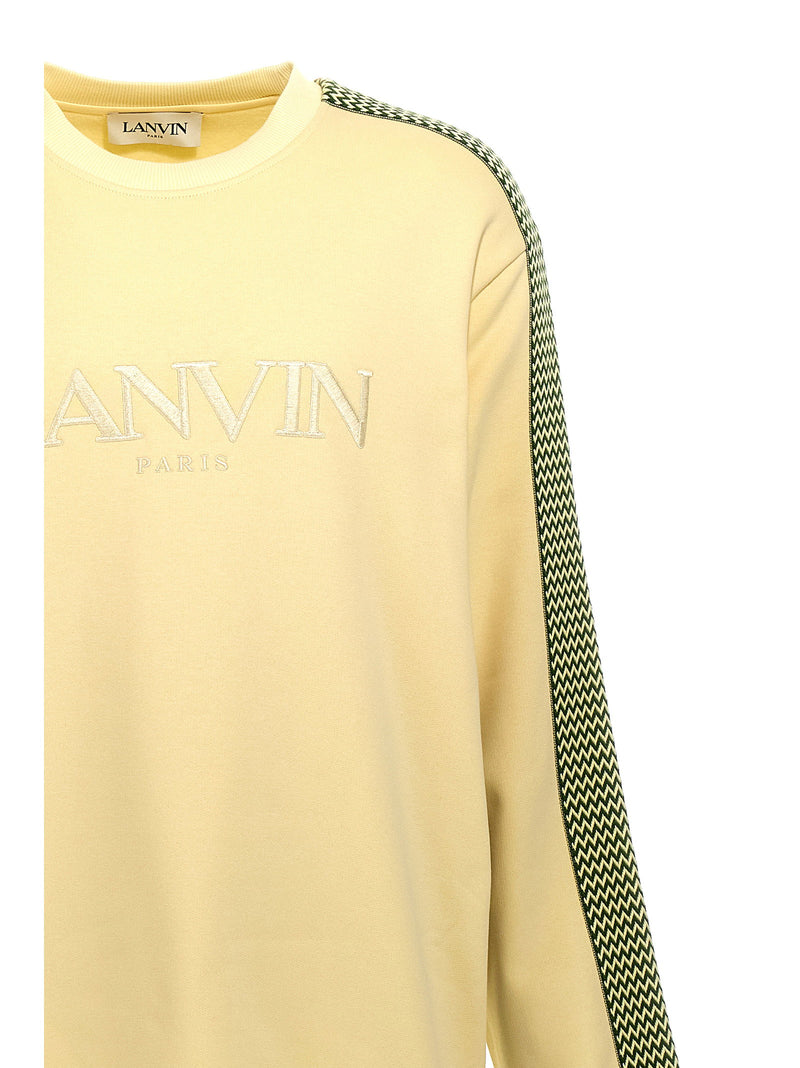 Lanvin Brodé Lanvin Side Curb Sweatshirt