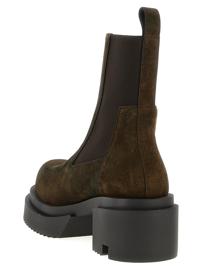 Rick Owens Rick Owens Beatle Bogun Ankle Boots
