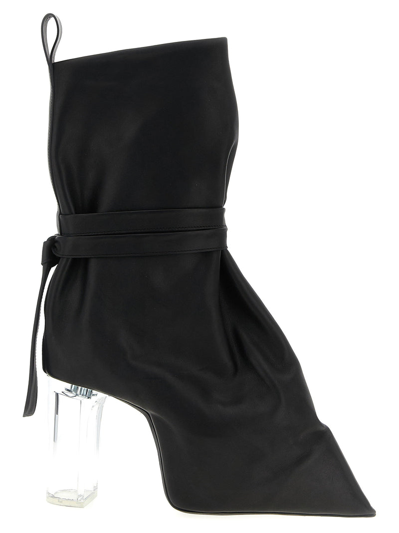 Rick Owens Rick Owens Tied Taco Kiss Ankle Boots