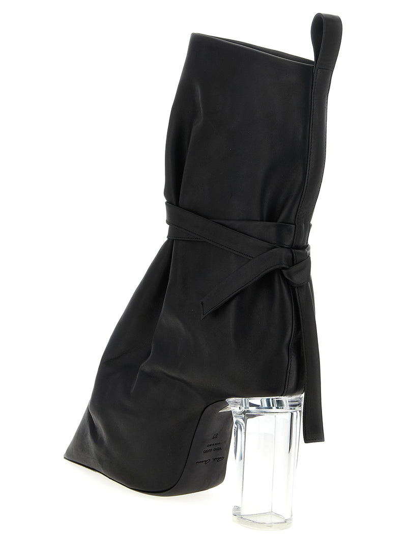 Rick Owens Rick Owens Tied Taco Kiss Ankle Boots