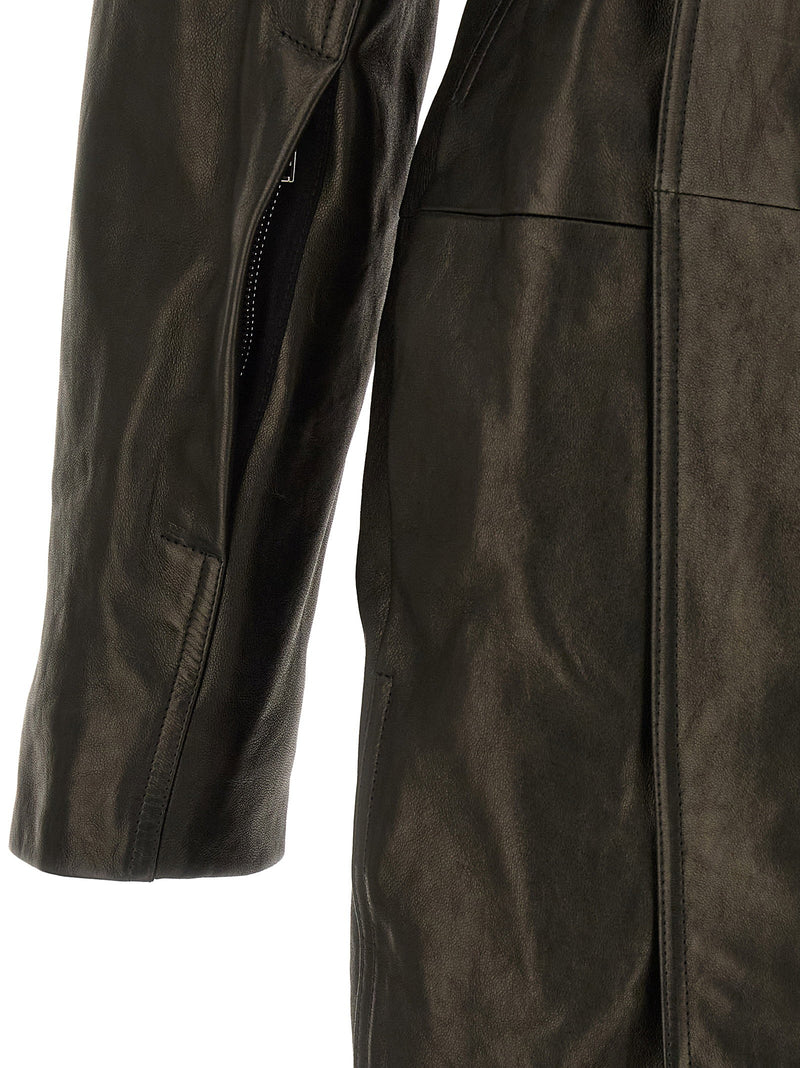 Rick Owens Rick Owens Dracucollar Belted Coat