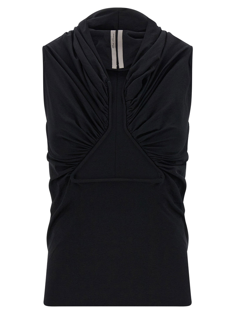 Rick Owens Rick Owens Jersey Ss Prong Top