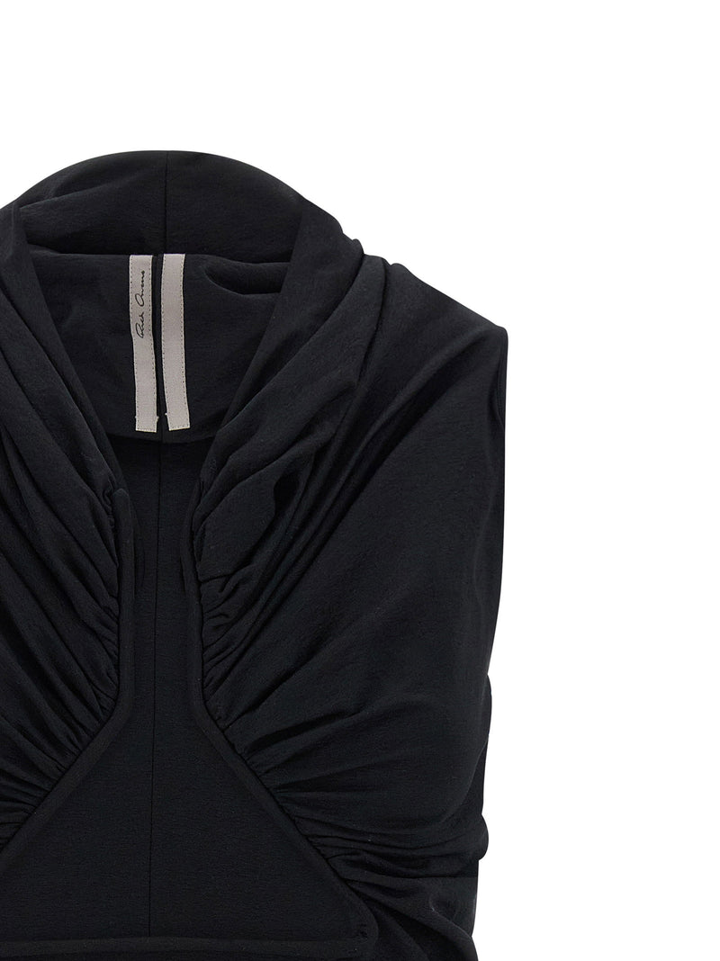 Rick Owens Rick Owens Jersey Ss Prong Top