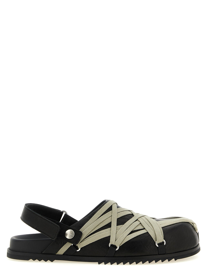 Rick Owens Rick Owens Megalace Mule Granola Sabots