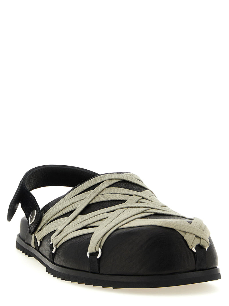 Rick Owens Rick Owens Megalace Mule Granola Sabots