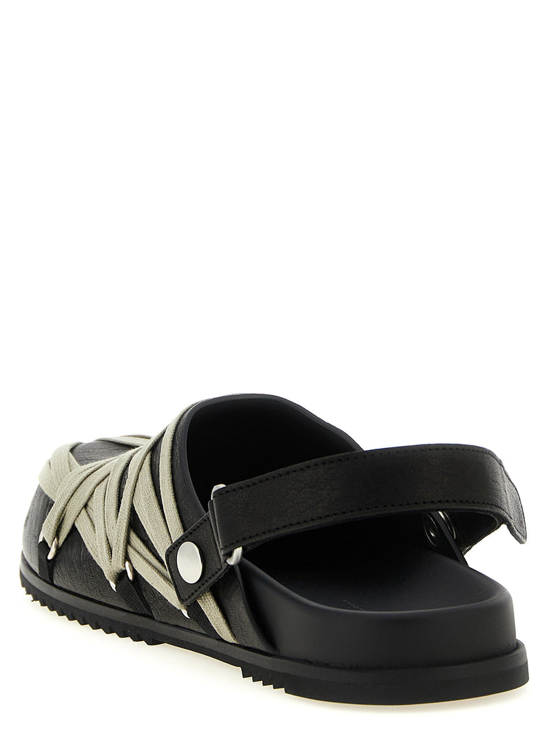 Rick Owens Rick Owens Megalace Mule Granola Sabots
