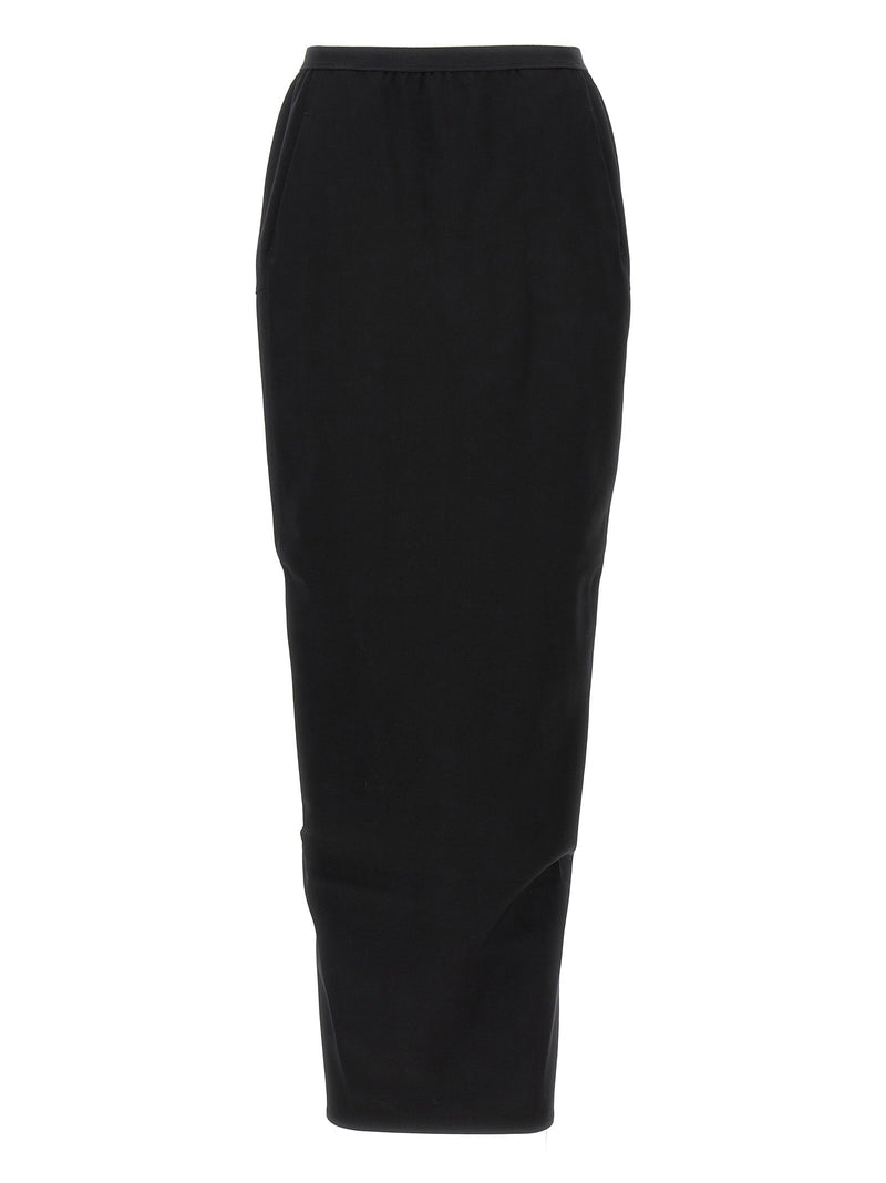 Rick Owens Rick Owens Soft Pillar Long Skirt