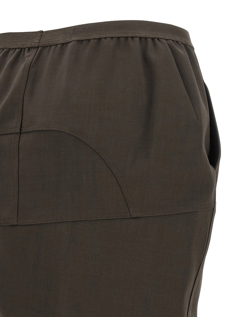 Rick Owens Rick Owens Soft Pillar Long Skirt