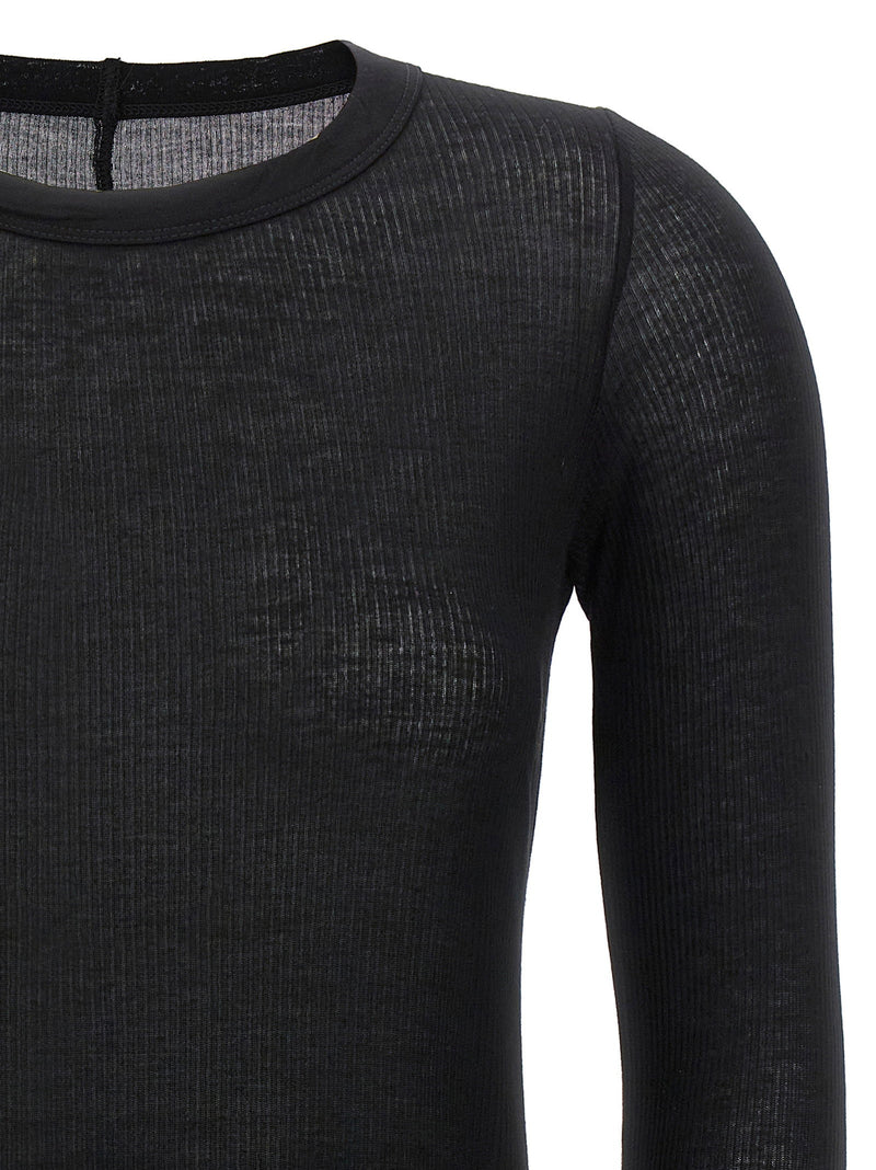 Rick Owens Rick Owens Rib Ls T T-shirt
