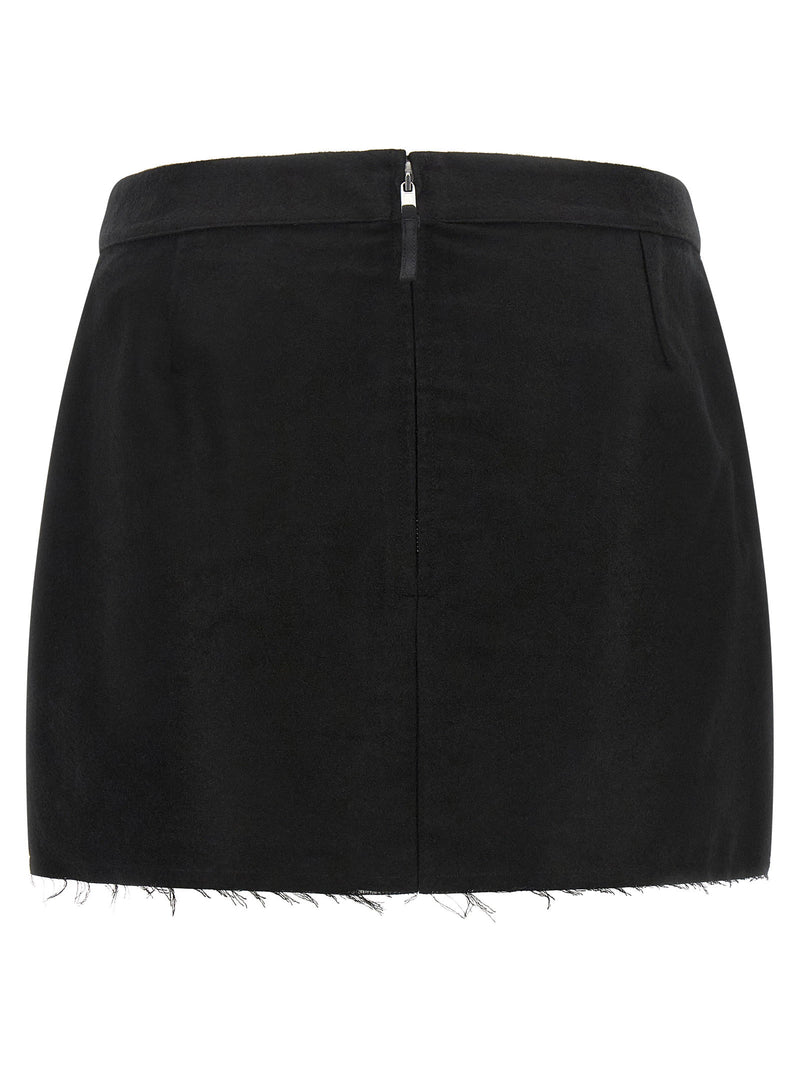Rick Owens Rick Owens Fog Cutoff Skirt