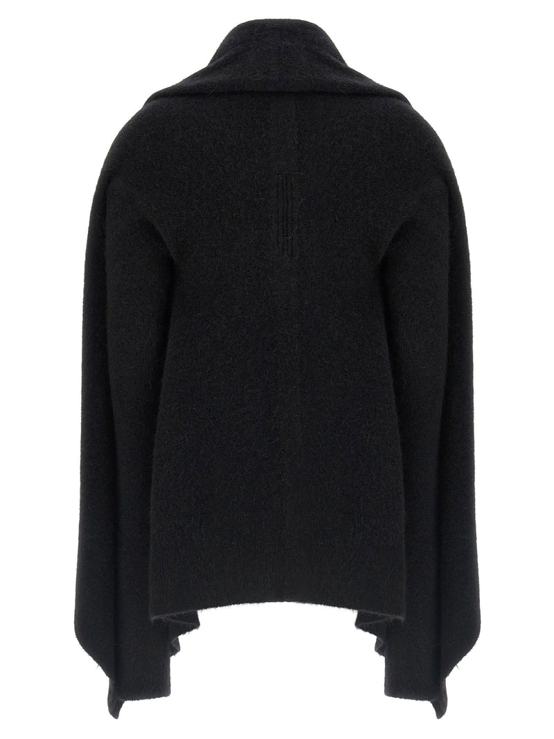 Rick Owens Rick Owens Hooded Medium Wrap Cardigan