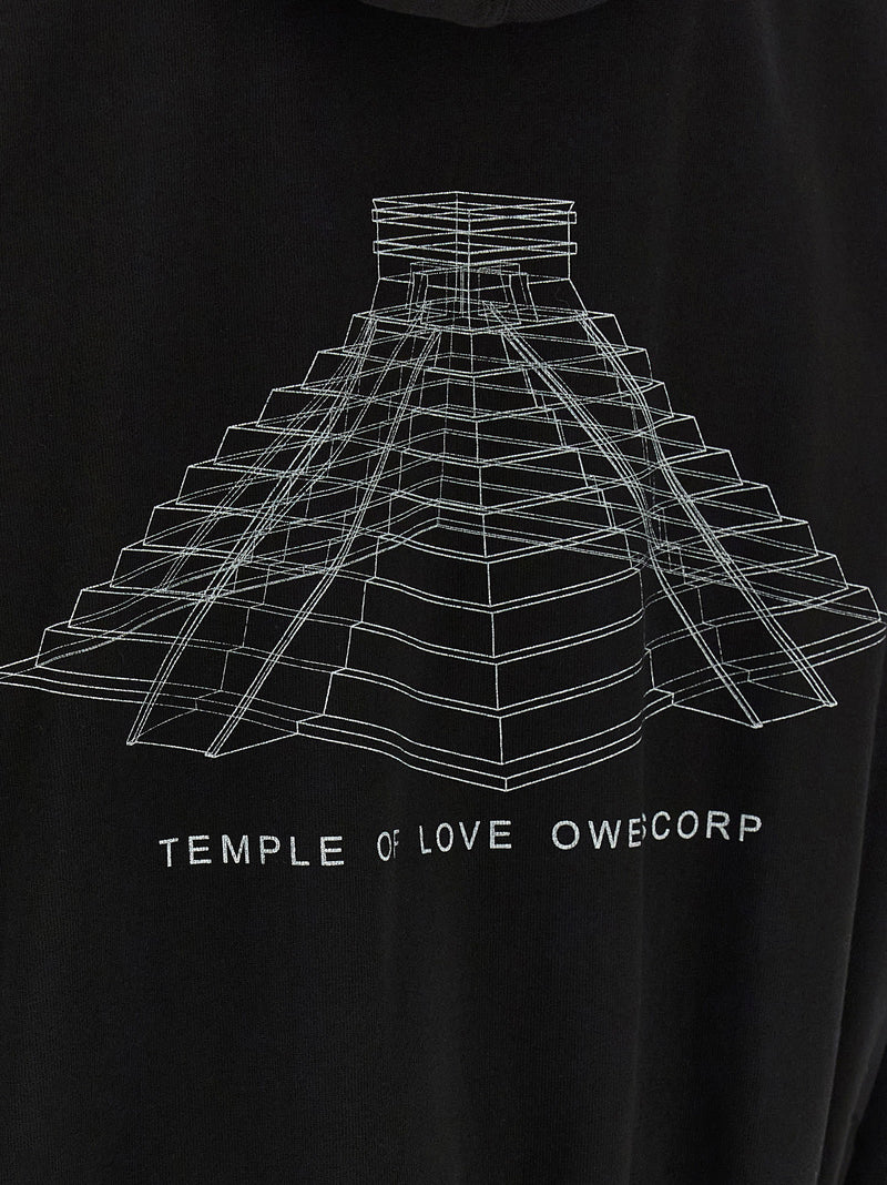 Rick Owens Rick Owens Temple Of Love Owenscorptemp Hoodie