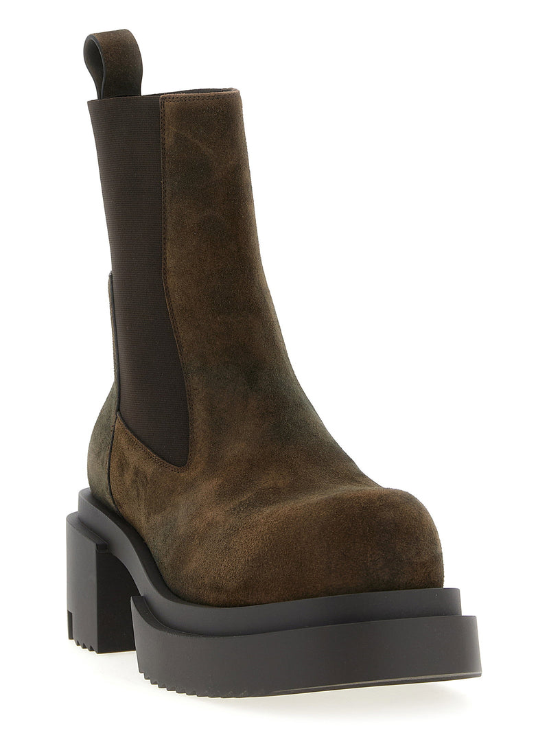 Rick Owens Rick Owens Beatle Bogun Ankle Boots