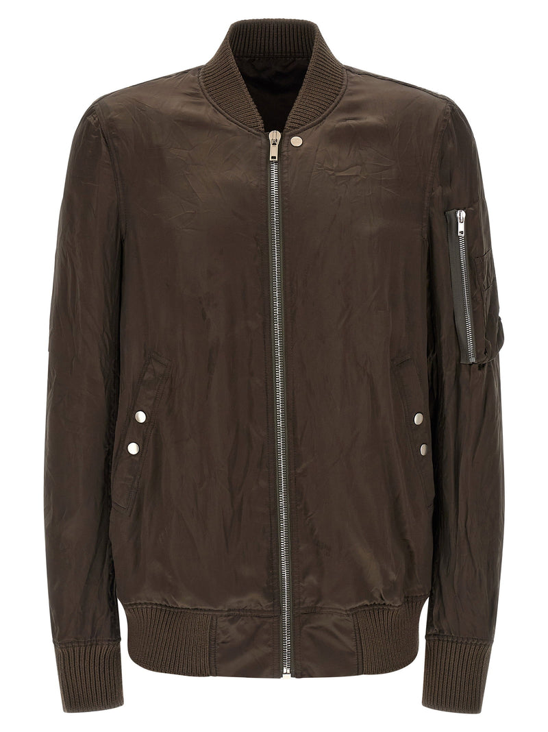 Rick Owens Rick Owens Classic Flight Bomber Jacket