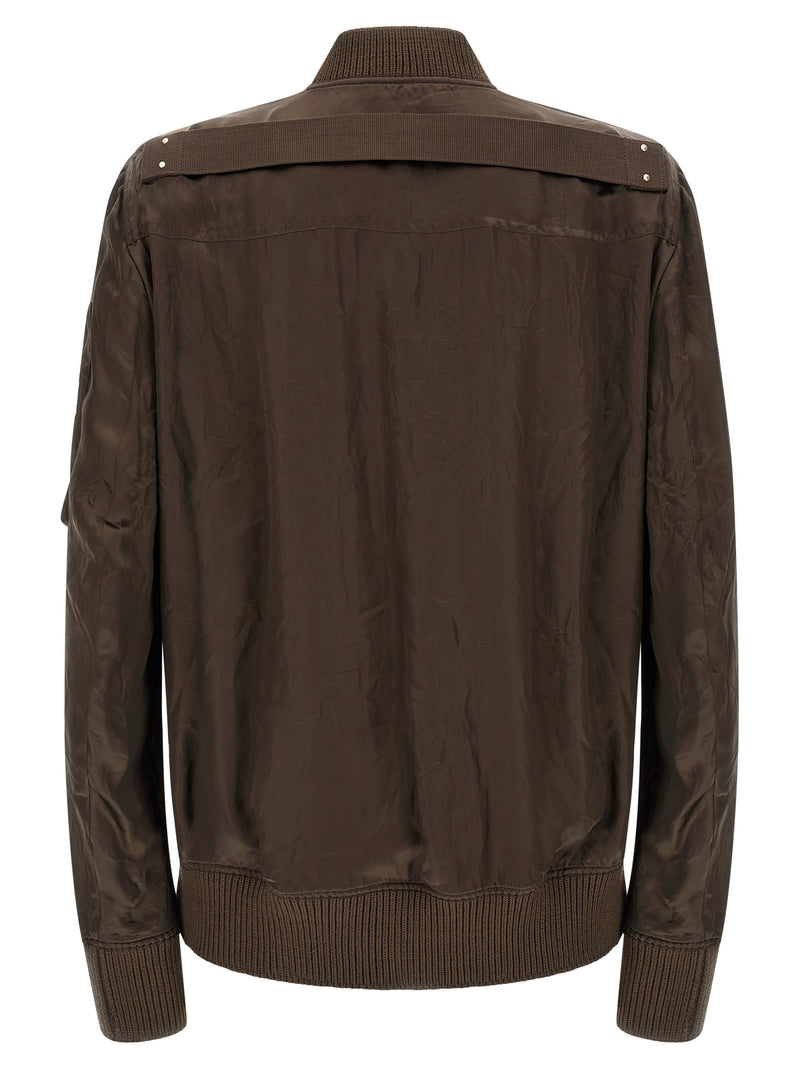 Rick Owens Rick Owens Classic Flight Bomber Jacket