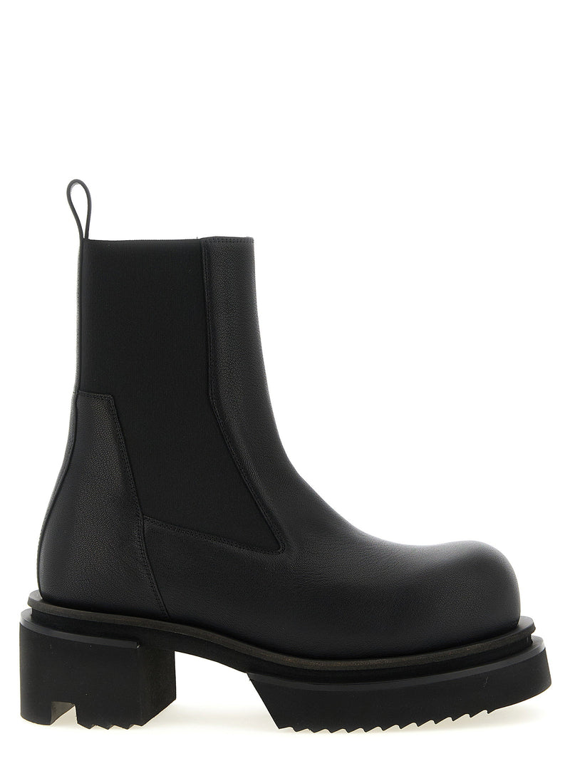 Rick Owens Rick Owens Beatle Bogun Ankle Boots