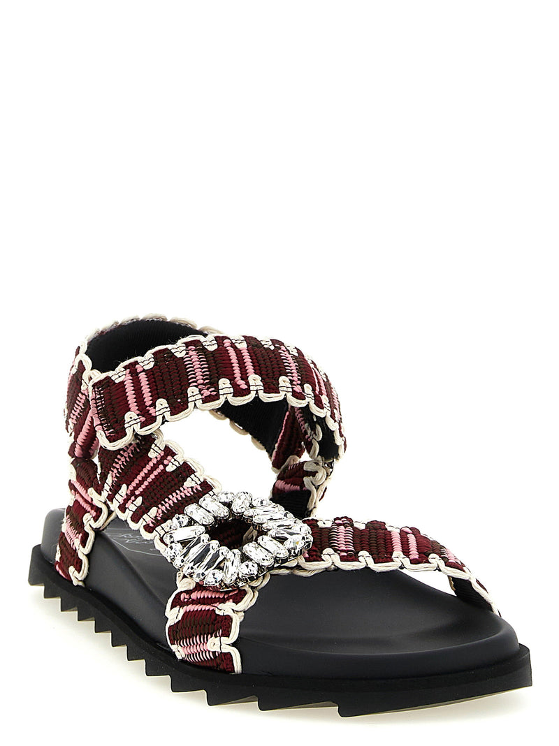 Roger Vivier Roger Vivier Slidy Viv Trek Sandals