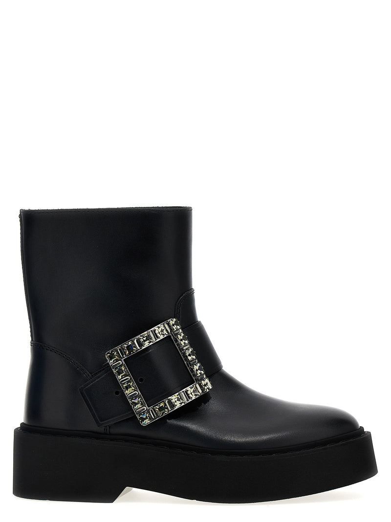 Roger Vivier Roger Vivier Viv Rangers Ankle Boots