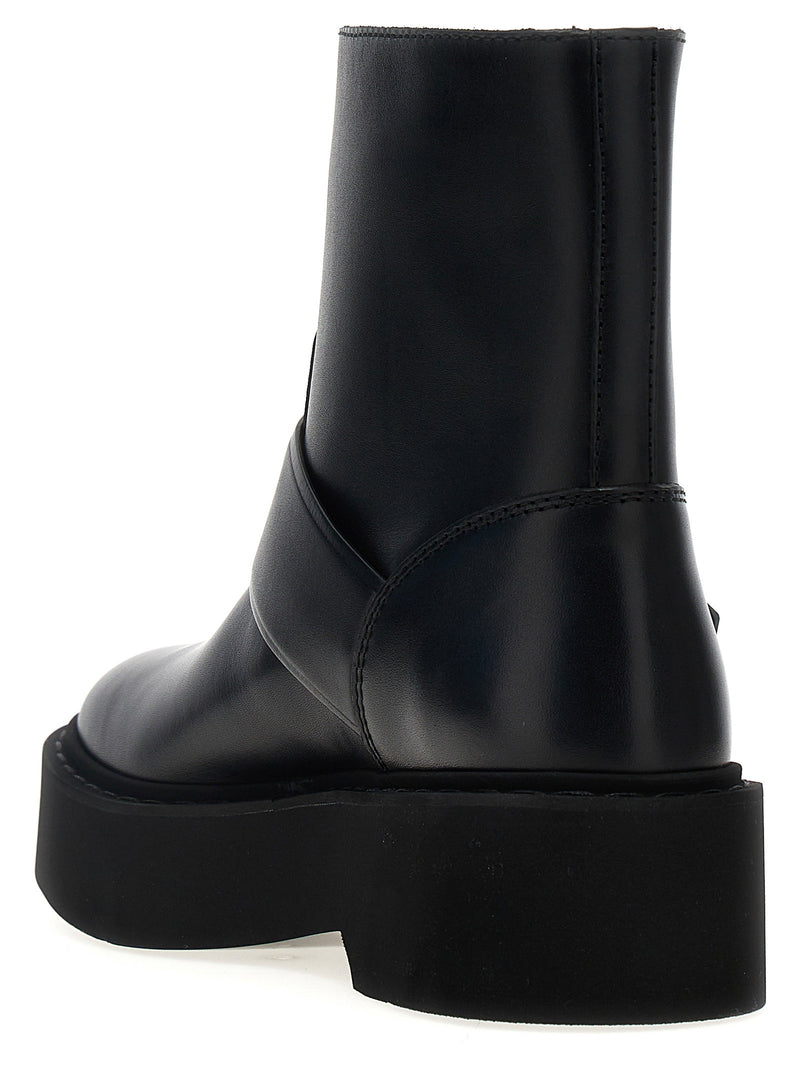 Roger Vivier Roger Vivier Viv Rangers Ankle Boots