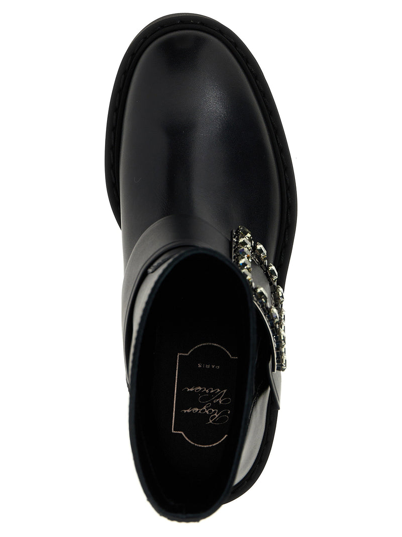 Roger Vivier Roger Vivier Viv Rangers Ankle Boots