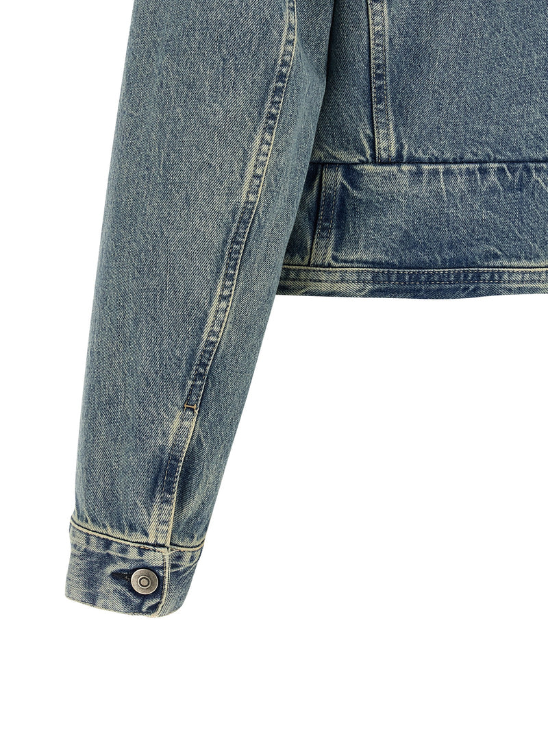 Maison Margiela Maison Margiela Raw Cut Hem Denim Jacket