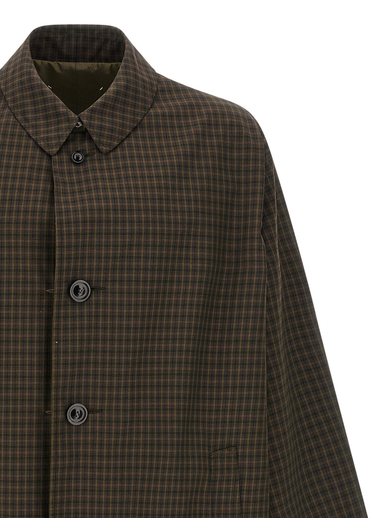 Maison Margiela Four Stitches Reversible Trench Coat - Style MTN145001F... | Urbalenti™ NYC
