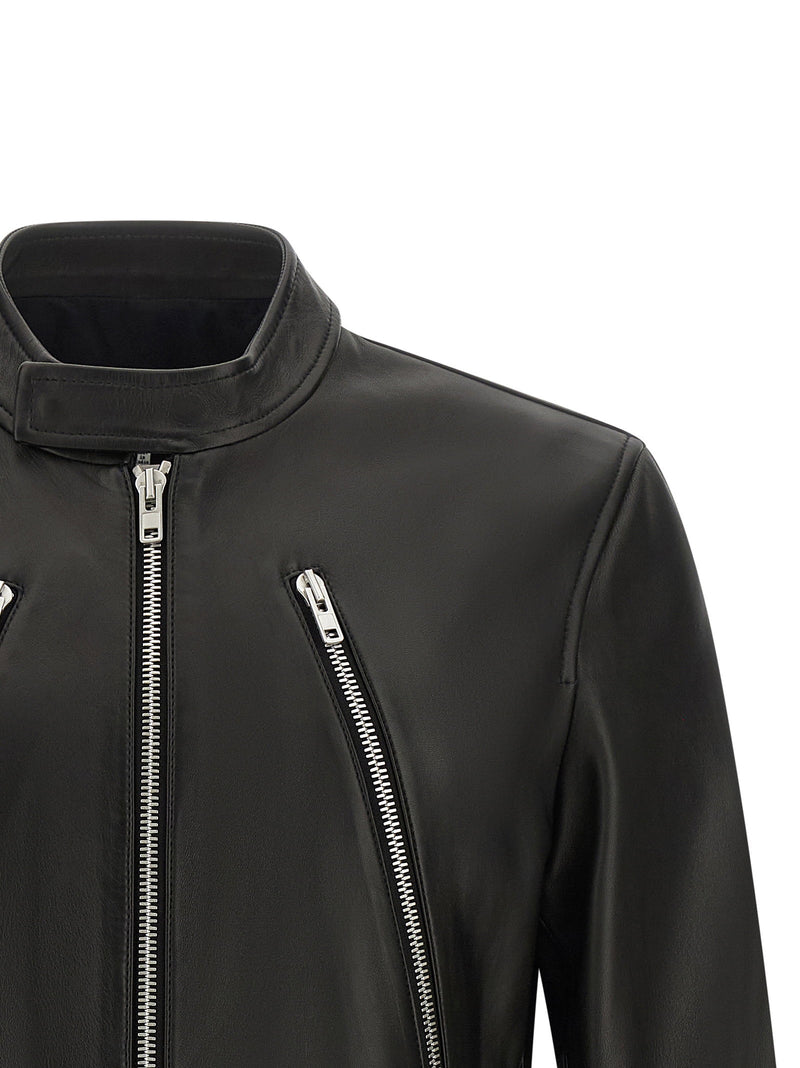 Maison Margiela Maison Margiela 5-zip Leather Jacket