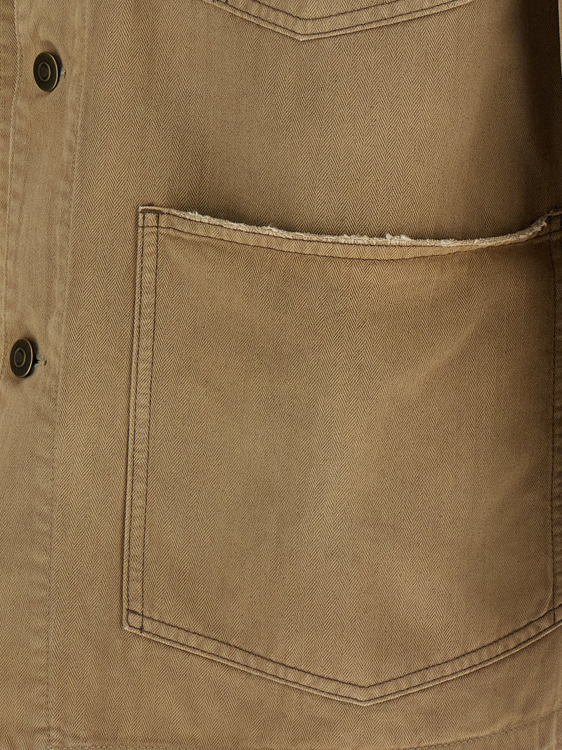 Maison Margiela Herringbone Jacket | Urbalenti™ NYC