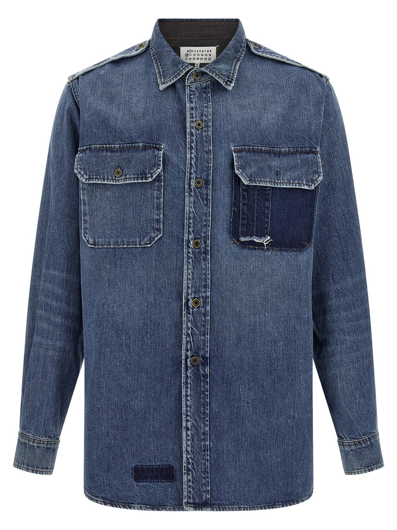 Maison Margiela Maison Margiela Denim Shirt | URBALENTI™ NYC
