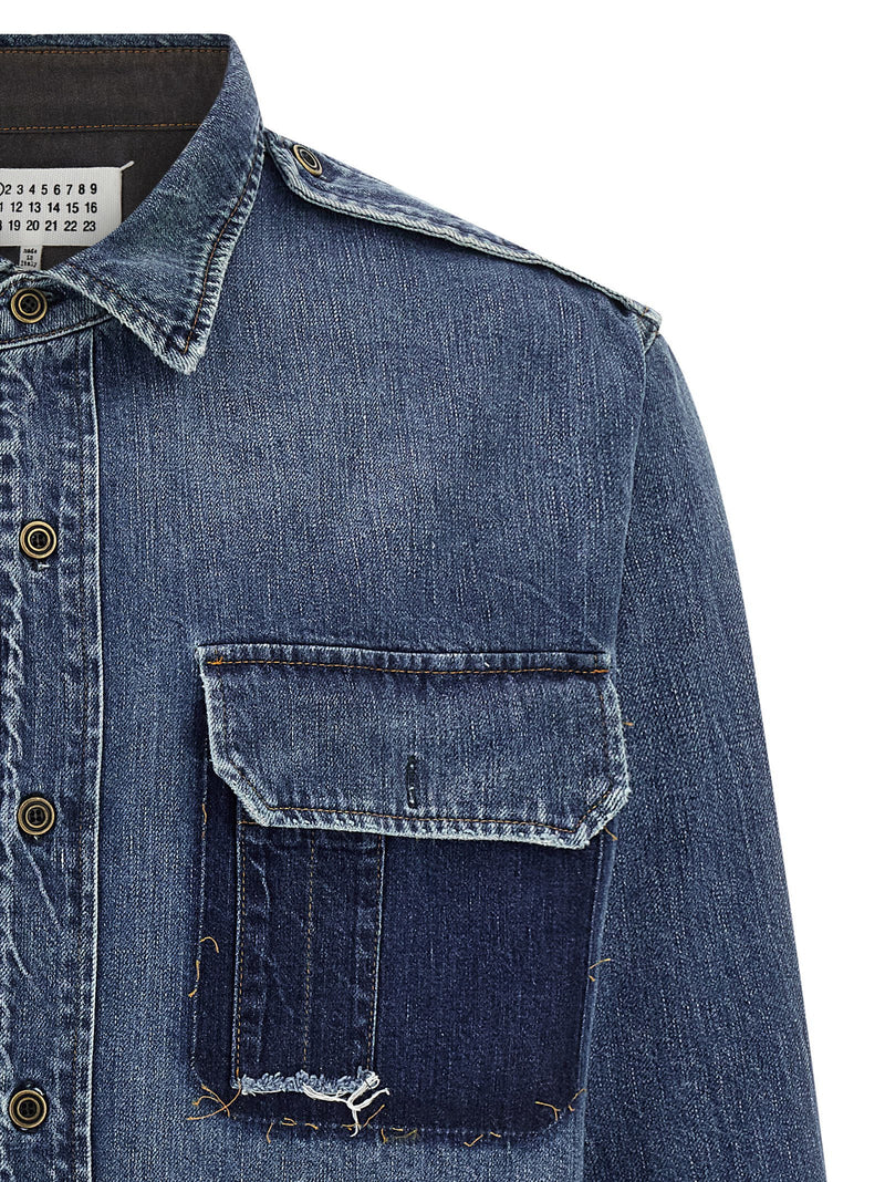 Maison Margiela Maison Margiela Denim Shirt | URBALENTI™ NYC