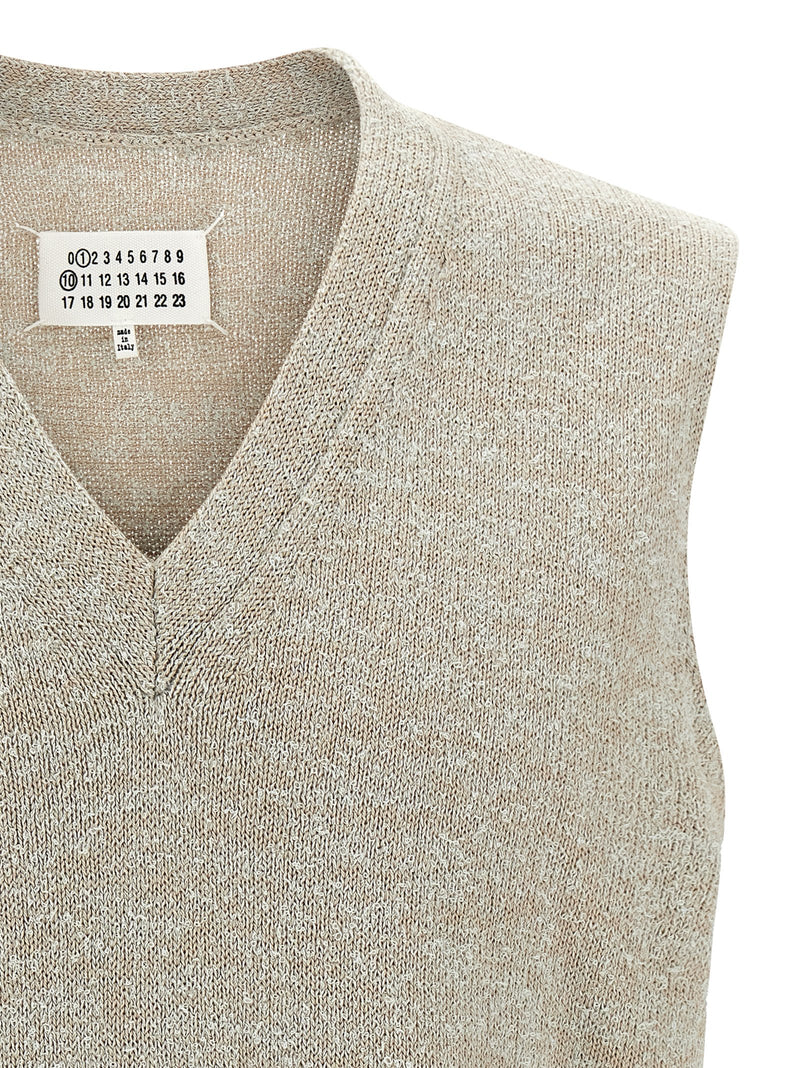 Maison Margiela Maison Margiela Bouclé Knit Vest
