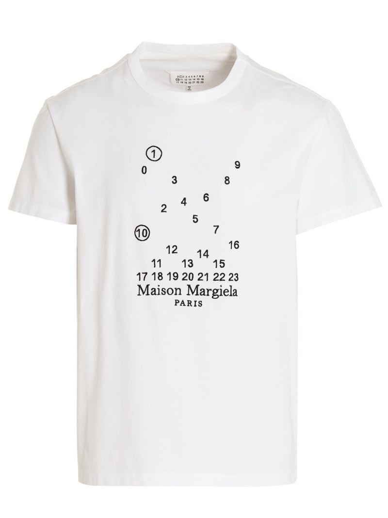 Maison Margiela Logo Embroidery T-shirt - Cotton - Style 816100 | Urbale... | Urbalenti™ NYC