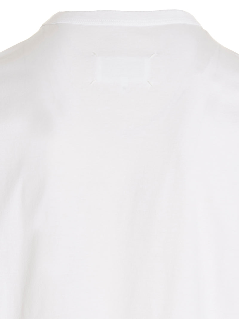 Maison Margiela Logo Embroidery T-shirt - Cotton - Style 816100 | Urbale... | Urbalenti™ NYC