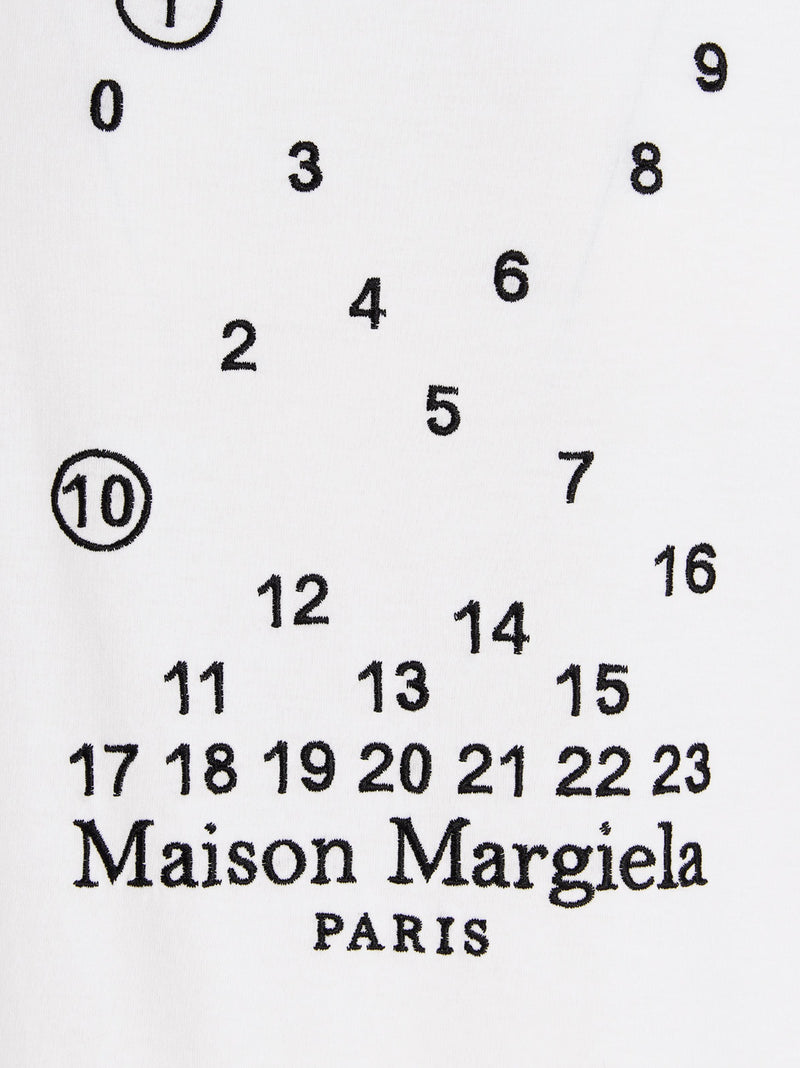Maison Margiela Logo Embroidery T-shirt - Cotton - Style 816100 | Urbale... | Urbalenti™ NYC